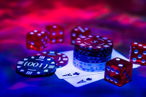 Video poker game interface showing card hold selections